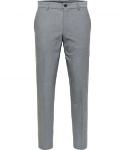 Buy Selected Homme Grey Slim Fit Checks Trousers for Mens Online  Tata CLiQ
