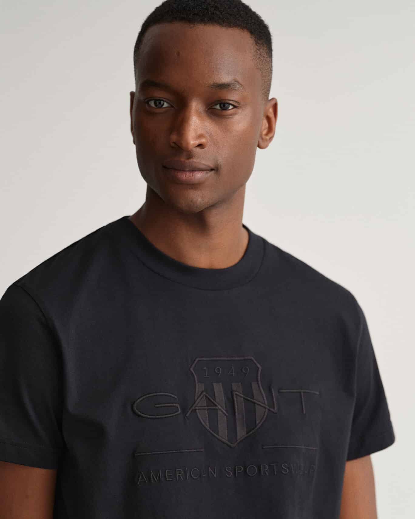 Buy Gant Tonal Archive Shield T-shirt - Fashion Store