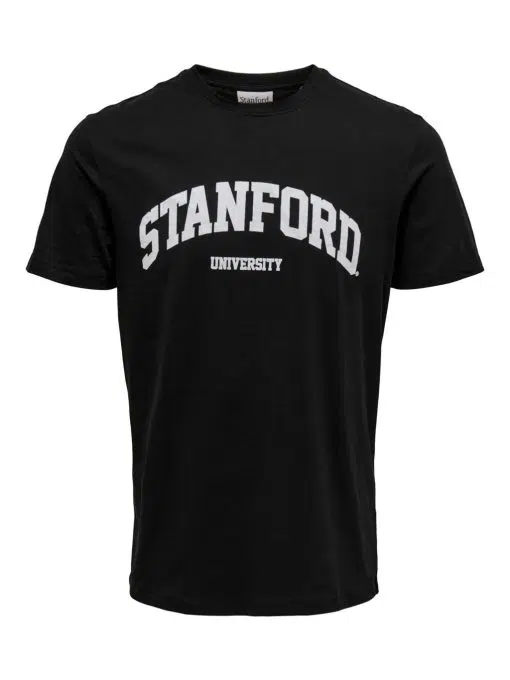 Only & Sons Jake Stanford T-shirt Black