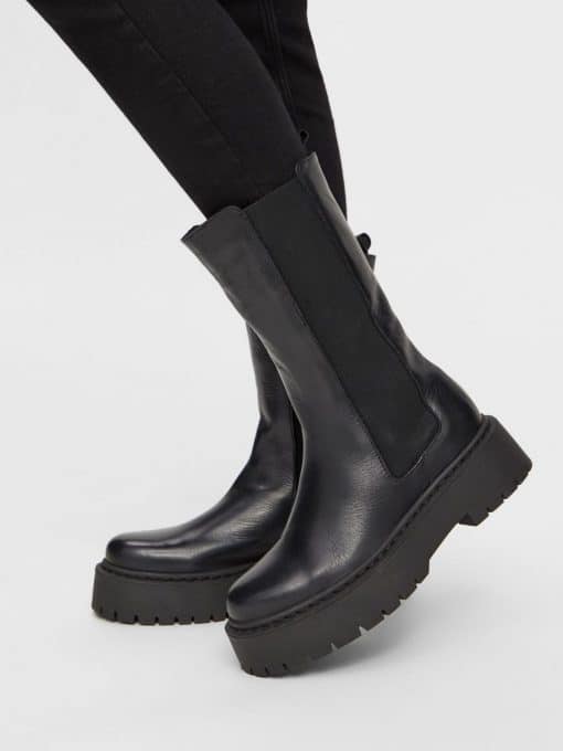 Buy Bianco Biadeb Long Boots Black - Scandinavian Fashion Store