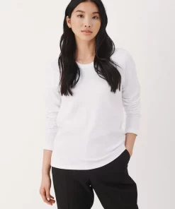 Part Two Refia Long Sleeve T-shirt Bright White