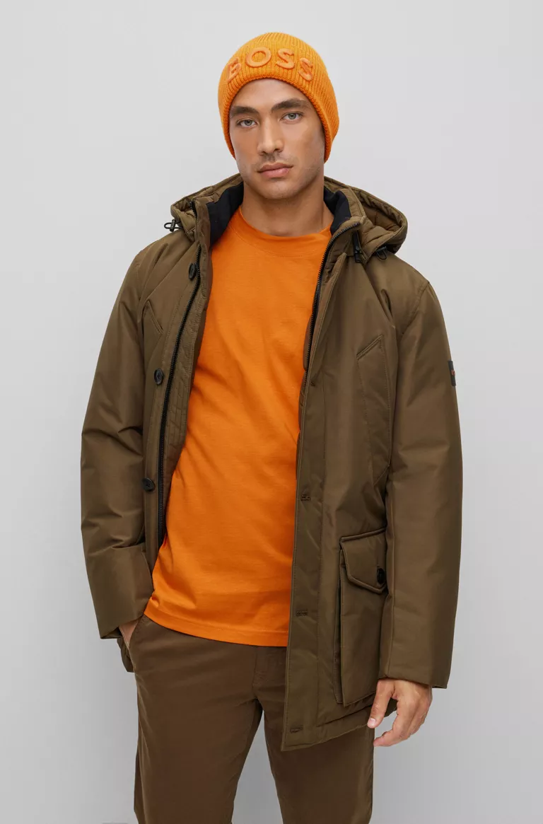 Boss Afox Beanie Scandinavian Orange Buy - Dark Fashion Store