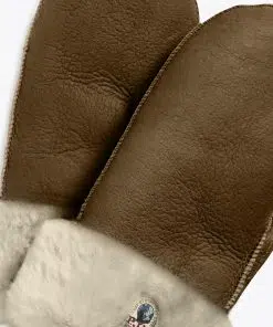 Parajumpers Shearling Mittens Camel