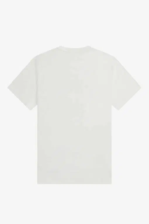 Fred Perry Raised Graphic T-Shirt Snow White