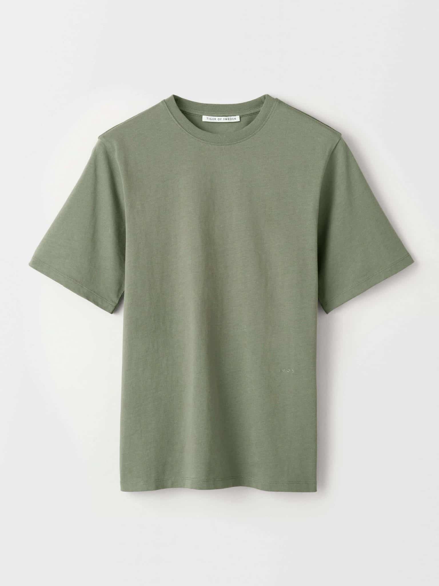 Buy Tiger of Sweden Lori T-shirt Dusty Green - Scandinavian Fashion Store