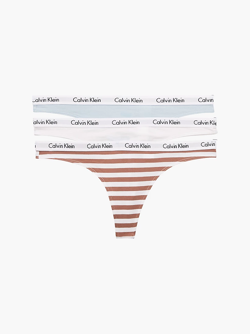 Buy Calvin Klein 3-Pack Carousel Thong - Scandinavian Fashion Store