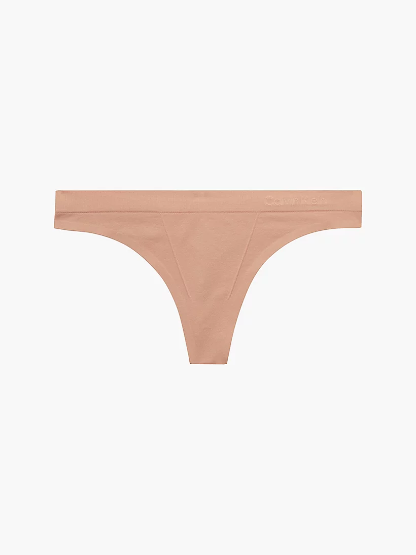 Calvin Klein - Perfectly Fit Thongs - Women's Underwear - Beige