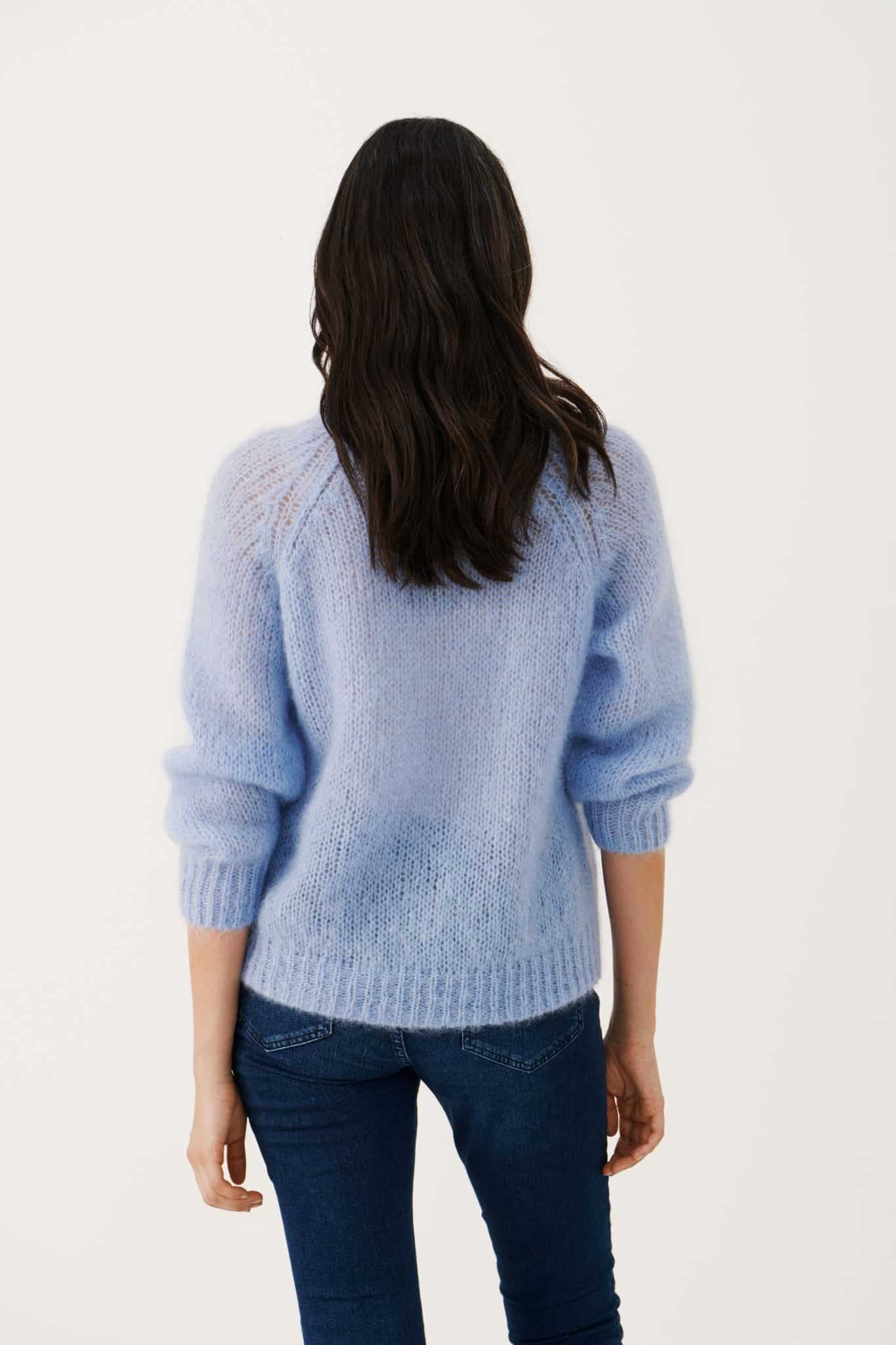 Buy Part Two Rhona Pullover Placid Blue - Scandinavian Fashion Store