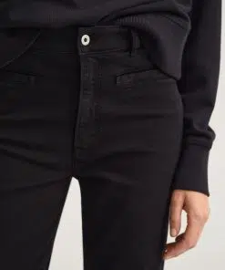 Gant Woman Flare Color jeans Ebony Black