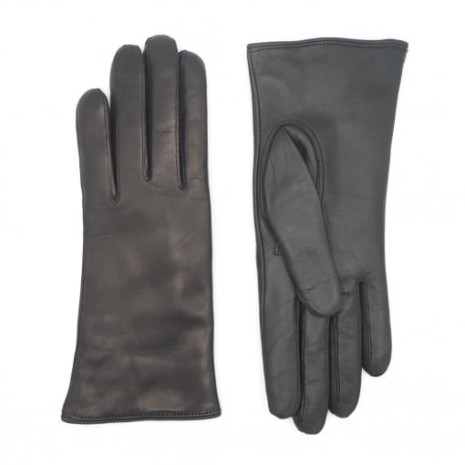 Buy Sauso Kiia Touchscreen Leather Gloves Black - Scandinavian Fashion ...