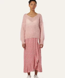 Americandreams Milana Mohair Knit Light Pink