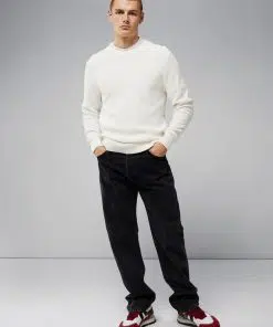 J.Lindeberg Oliver Structure Sweater Cloud White
