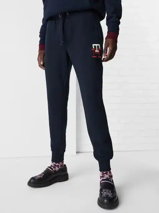 Tommy Hilfiger Embroidered Joggers Desert Sky