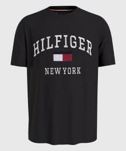 Tommy Hilfiger Modern Varsity Embroidery T-shirt Black