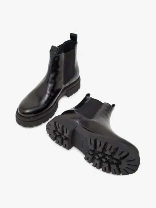 Biagoya Warm Chelsea Boot Polido Black