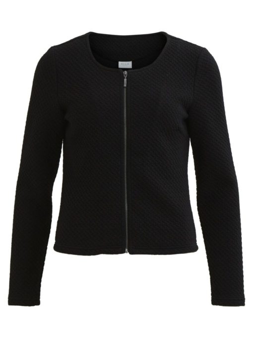 Buy Vila Naja New Short Jacket Black - Scandinavian Fashion Store