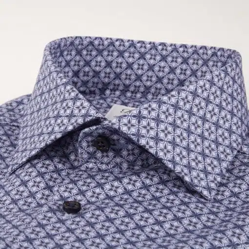 Stenströms Blue Pattern Shirt