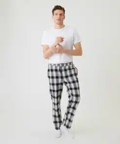 Björn Borg Core Pyjama Pants Black/White