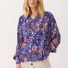 Part Two Verna Shirt Bluing Wallpaper Print