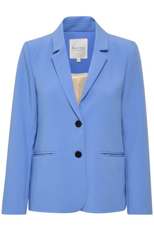 Buy Part Two Najanas Blazer Blue Bonnet - Scandinavian Fashion Store