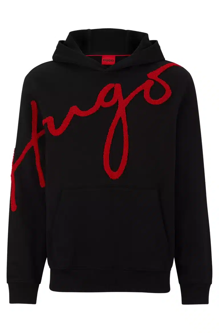 Buy Hugo Dokapi Hoodie Black - Scandinavian Fashion Store