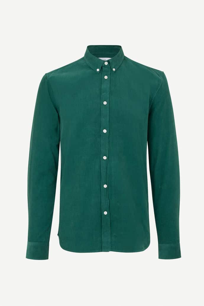Buy Samsoe & Samsoe Liam BX Shirt Rain Forest - Scandinavian Fashion Store
