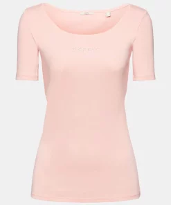 Esprit Logo T-shirt Pink