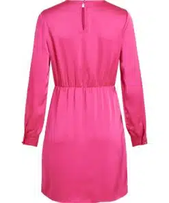 Vila Annes O-Neck Dress Pink Yarrow