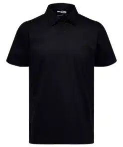 Selected Homme Hector Merc Polo Shirt Black