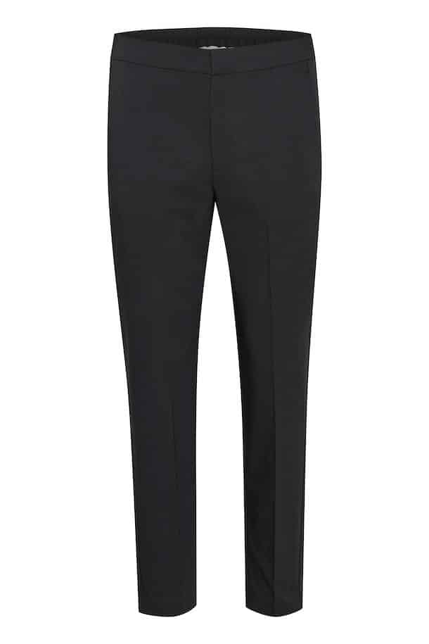 Buy InWear Zellaiw Flat Pant Black - Scandinavian Fashion Store