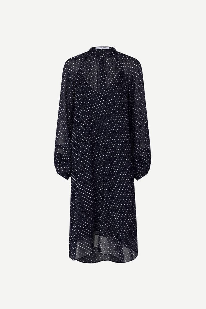 Buy Samsoe & Samsoe Elma Shirt Dress Dots - Scandinavian Fashion Store