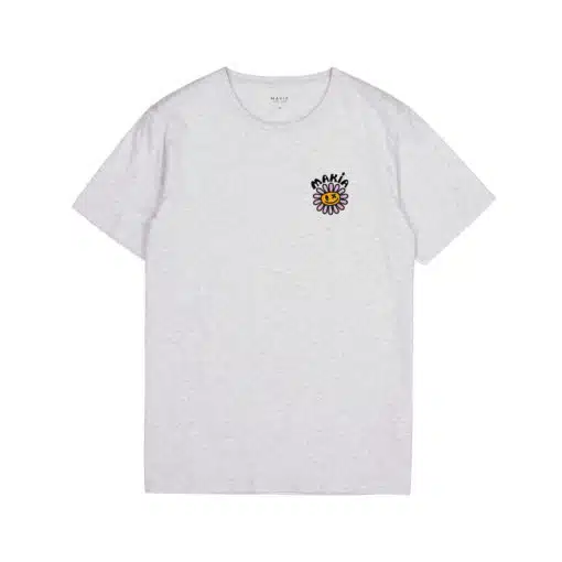 Makia Summer T-Shirt Light Grey