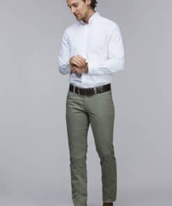 Hansen & Jacob 5-Pkt Cut´n Sew Pan Oxford Dusty Green