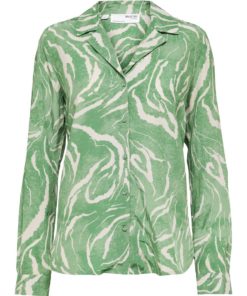 Selected Femme Sirine Shirt Absinthe Green