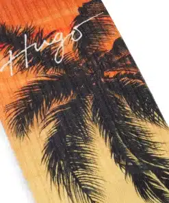 Hugo Palm Print Socks