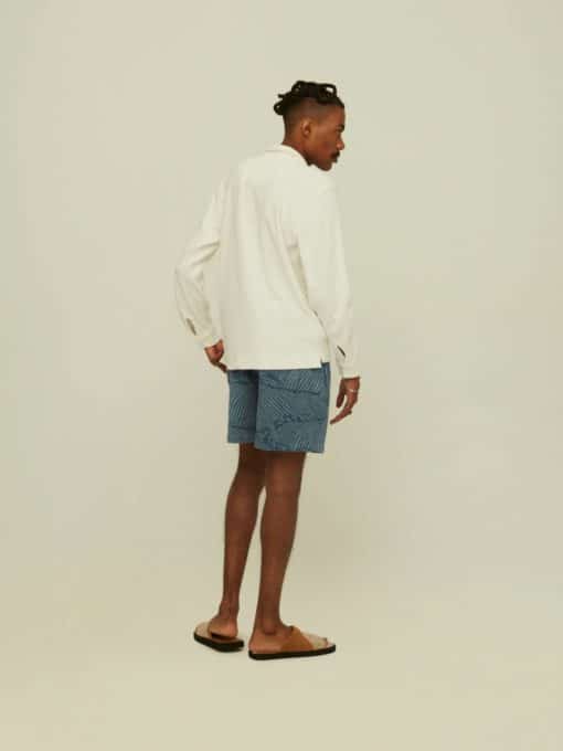 OAS White Terry Camisa Shirt