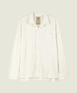 Buy OAS White Terry Camisa Shirt - Scandinavian Fashion Store