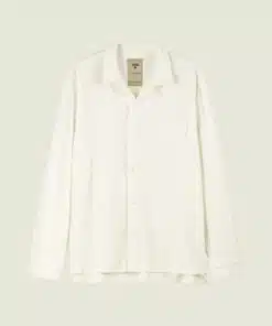 OAS White Terry Camisa Shirt