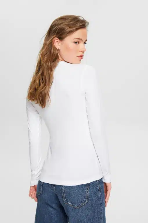 Esprit Long Sleeve T-shirt White