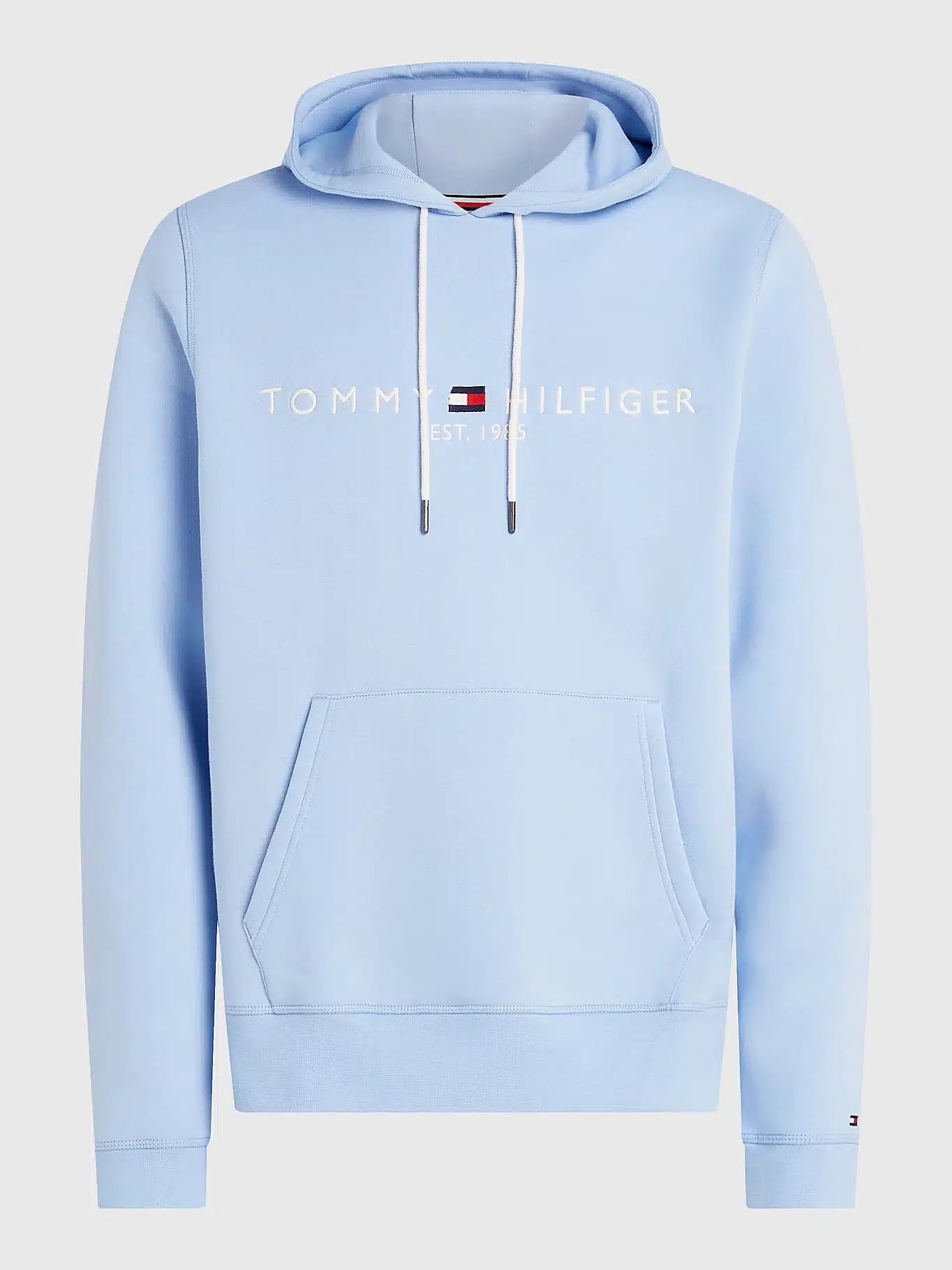 Buy Tommy Hilfiger Logo Hoody Vessel Blue - Scandinavian Fashion
