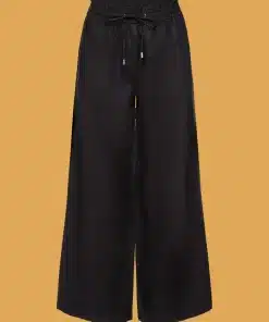 Esprit Linen Pants Black