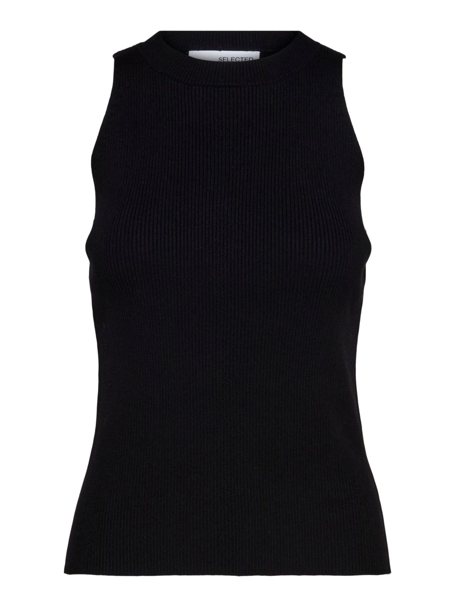 Buy Selected Femme Solina Knit Top Black - Scandinavian Fashion Store