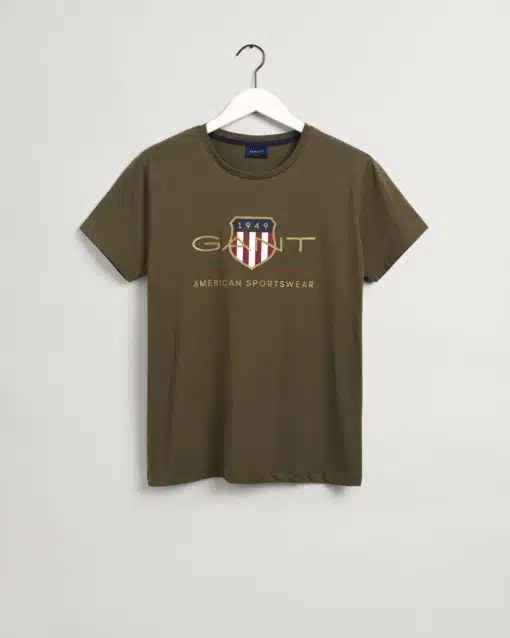 Gant Archive Shield T-shirt Rcing Green
