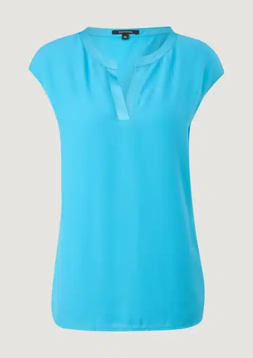 Comma, T-shirt Turquoise