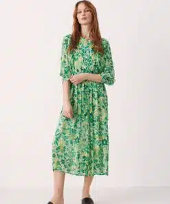 Part Two Sila Dress Green Gradient Print