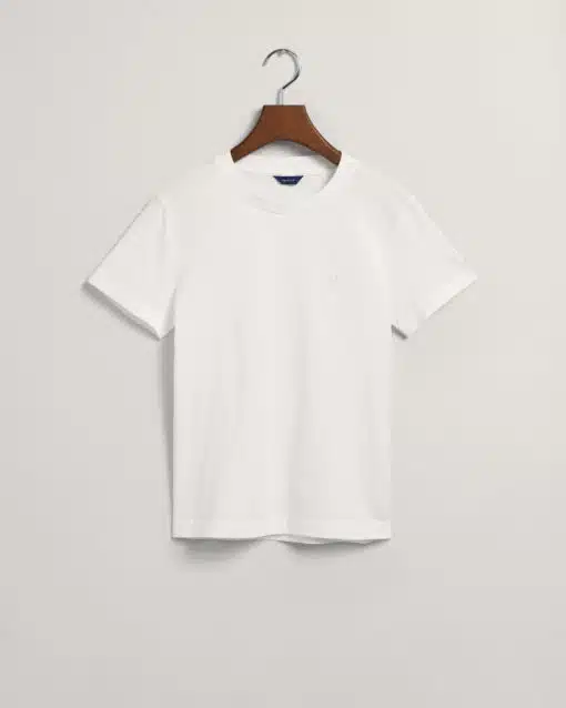 Gant Woman Tonal Archive Shield T-shirt White