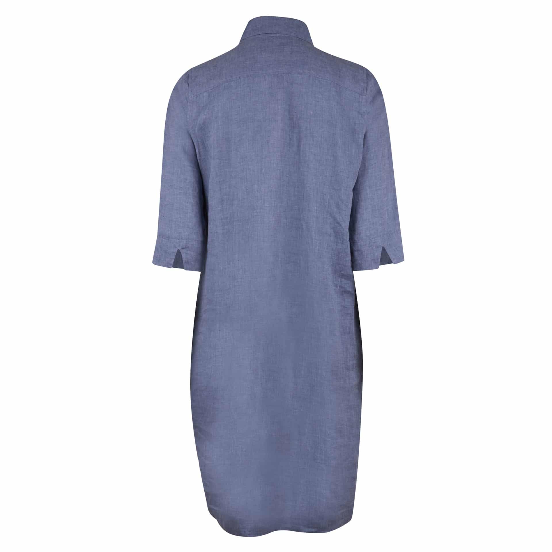 Buy Stenströms Aud Blue Linen Dress - Scandinavian Fashion Store