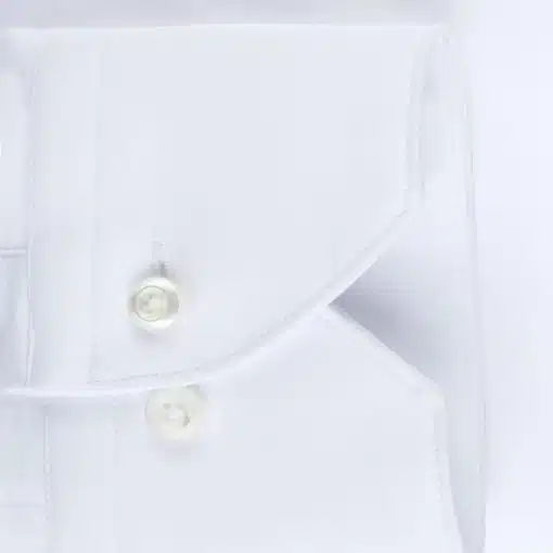 Stenströms Slimline Casual White Jersey Shirt