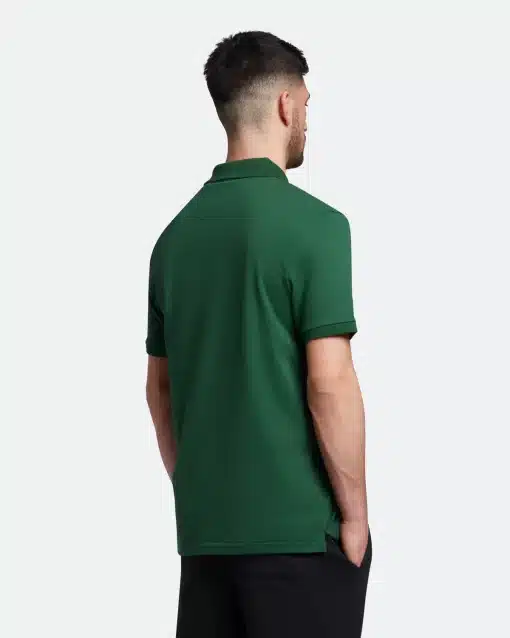 Lyle & Scott Plain Polo Shirt English Green