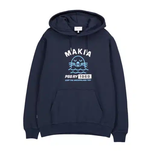 Makia Sapokka Hooded Sweatshirt Dark Blue